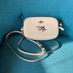 Coach Shark Leather Crossbody Bag (2018)